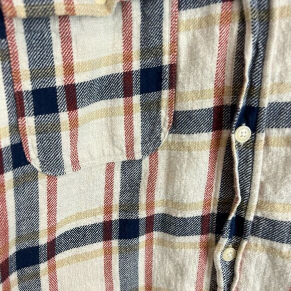 Zara Men's Plaid Flannel Button-Down Shirt Multicolor Size L - Picture 4 of 7